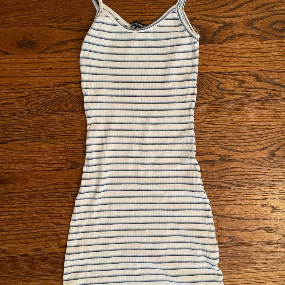 striped dress